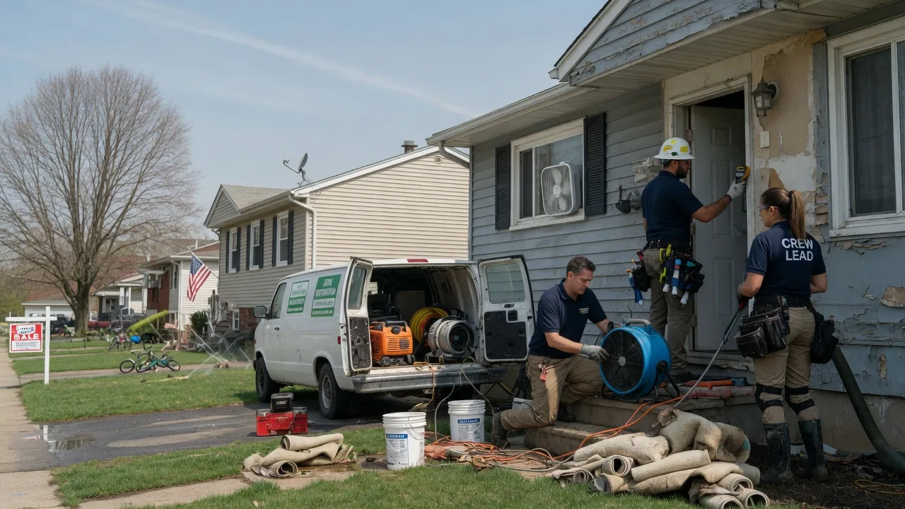 Flood Cleanup in Spencerport, NY near me